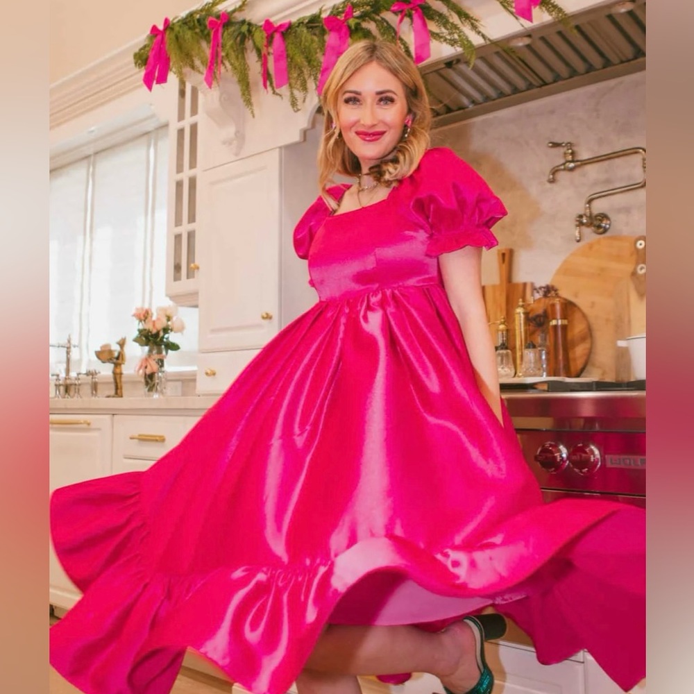Hot Pink Ivy City Co Coco Dress